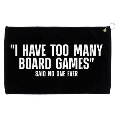 Funny I Read The Rules So You Don't Have to Board Game Gift Grommeted Golf Towel