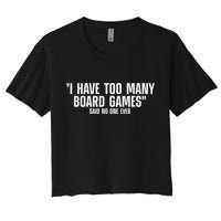 Funny I Read The Rules So You Don't Have to Board Game Gift Crop Top