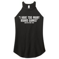 Funny I Read The Rules So You Don't Have to Board Game Gift Women's Perfect Tri Rocker Tank