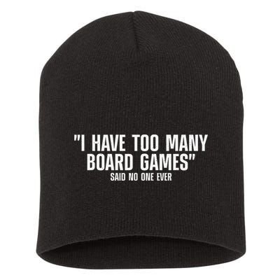 Funny I Read The Rules So You Don't Have to Board Game Gift Short Acrylic Beanie