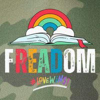 FREADom I Read Banned Books LGBTQ Reader Pride Librarian Legacy Tie Dye Trucker Hat