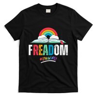 FREADom I Read Banned Books LGBTQ Reader Pride Librarian T-Shirt