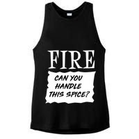 Fire Can you Handle This Spice? Ladies PosiCharge Tri-Blend Wicking Tank