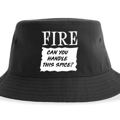 Fire Can you Handle This Spice? Sustainable Bucket Hat