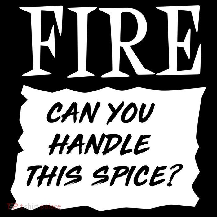Fire Can You Handle This Spice 7-Panel Snapback Hat