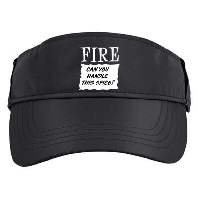 Fire Can you Handle This Spice? Adult Drive Performance Visor