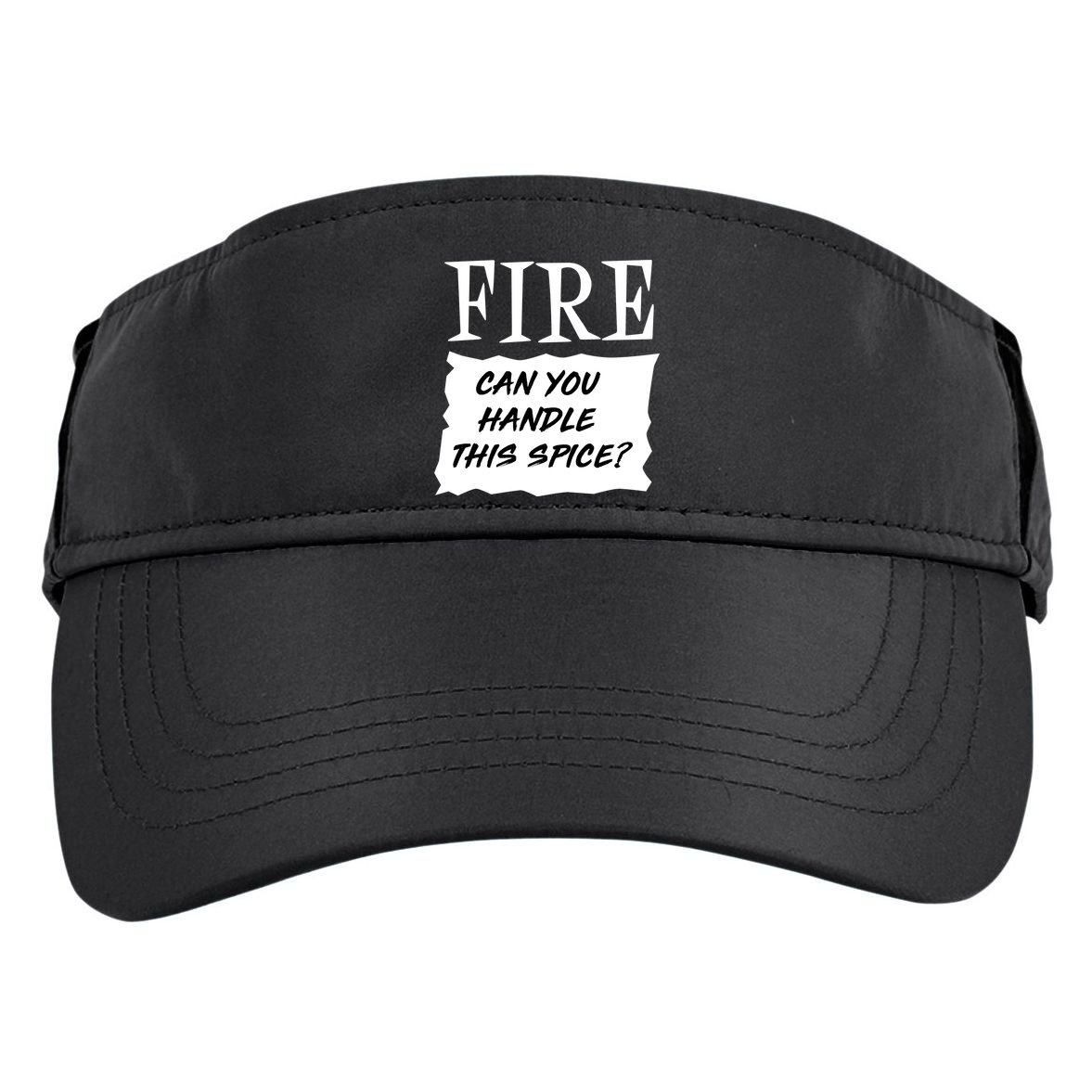 Fire Can you Handle This Spice? Adult Drive Performance Visor