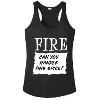 Fire Can you Handle This Spice? Ladies PosiCharge Competitor Racerback Tank