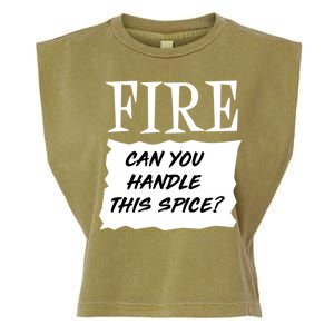 Fire Can you Handle This Spice? Garment-Dyed Women's Muscle Tee