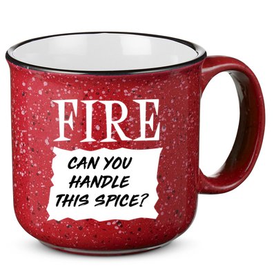 Fire Can you Handle This Spice? 15oz Campfire Ceramic Mug