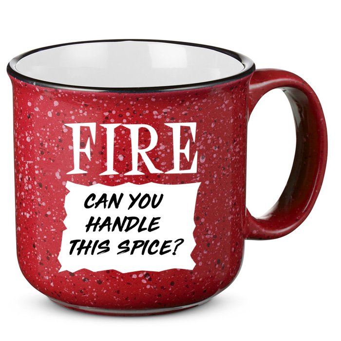 Fire Can you Handle This Spice? 15oz Campfire Ceramic Mug