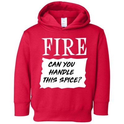 Fire Can You Handle This Spice Toddler Hoodie