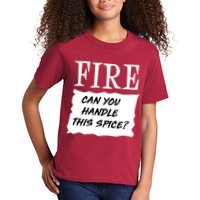 Fire Can you Handle This Spice? Kids T-Shirt