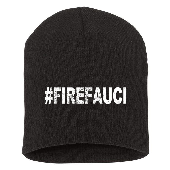 Fire Fauci Short Acrylic Beanie