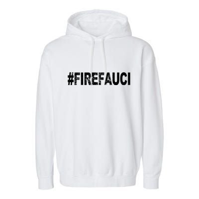 Fire Fauci Garment-Dyed Fleece Hoodie