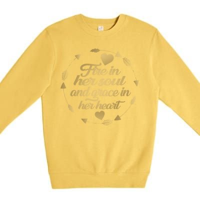 Fire In her Soul Premium Crewneck Sweatshirt