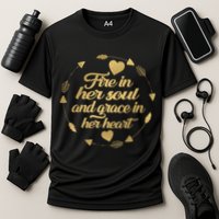 Fire In her Soul Cooling Performance Crew T-Shirt