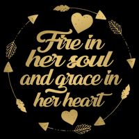 Fire In her Soul Cooling Performance Crew T-Shirt