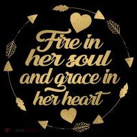 Fire In her Soul Sustainable Bucket Hat