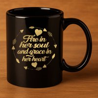 Fire In her Soul 11oz C Handle Ceramic Mug