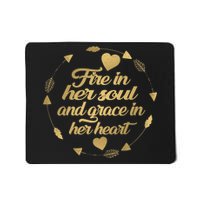 Fire In her Soul Mousepad