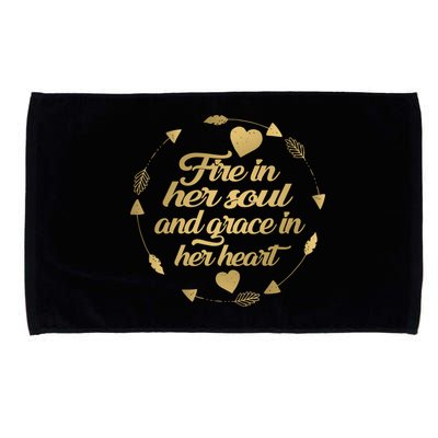 Fire In her Soul Microfiber Hand Towel