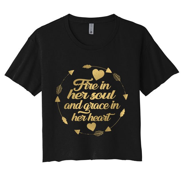 Fire In her Soul Crop Top