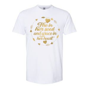 Fire In her Soul Softstyle CVC T-Shirt