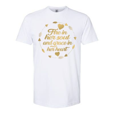 Fire In her Soul Softstyle CVC T-Shirt