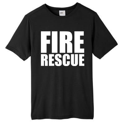 Fire Rescue Tall Fusion ChromaSoft Performance T-Shirt