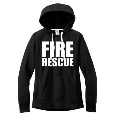 Fire Rescue Women's Fleece Hoodie