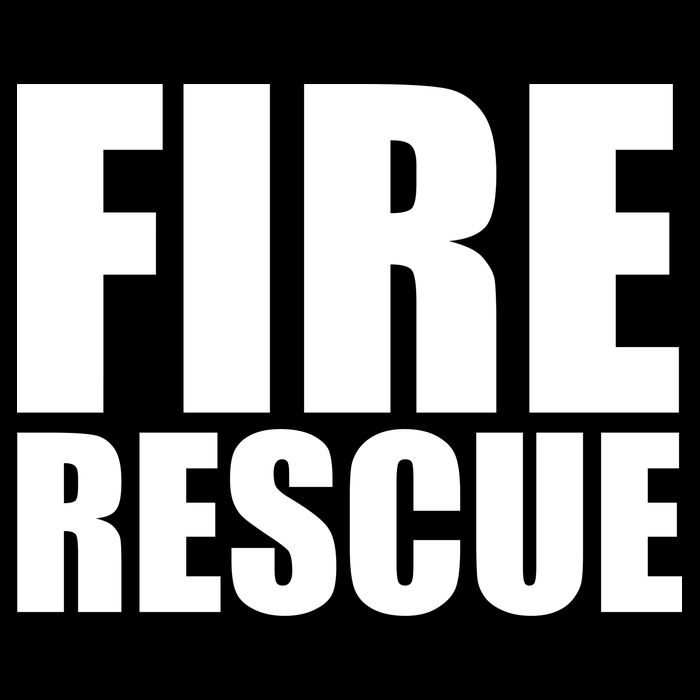 Fire Rescue Cropped Pullover Crew