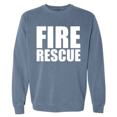 Fire Rescue Garment-Dyed Sweatshirt