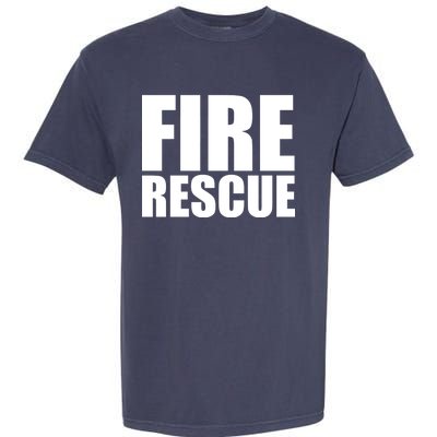 Fire Rescue Garment-Dyed Heavyweight T-Shirt