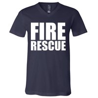 Fire Rescue V-Neck T-Shirt