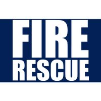 Fire Rescue Bumper Sticker