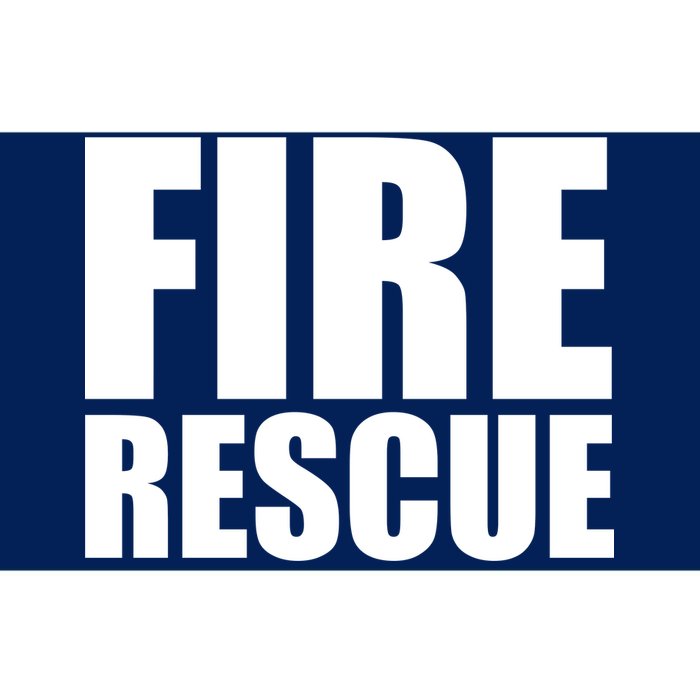 Fire Rescue Bumper Sticker