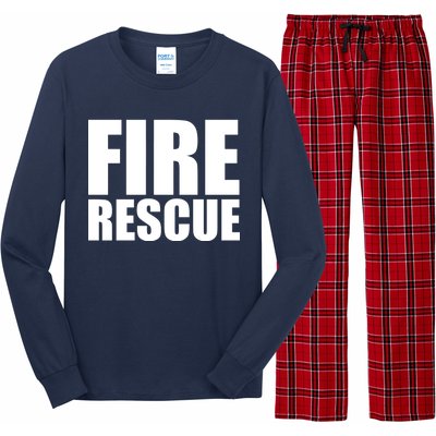 Fire Rescue Long Sleeve Pajama Set