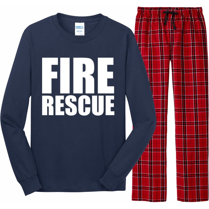 Fire Rescue Long Sleeve Pajama Set