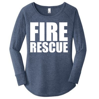 Fire Rescue Women's Perfect Tri Tunic Long Sleeve Shirt