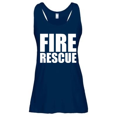 Fire Rescue Ladies Essential Flowy Tank