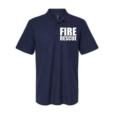 Fire Rescue Softstyle Adult Sport Polo