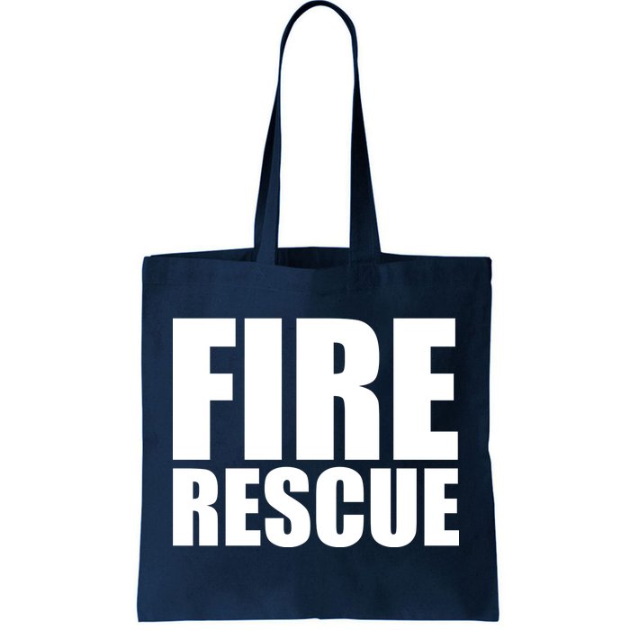 Fire Rescue Tote Bag