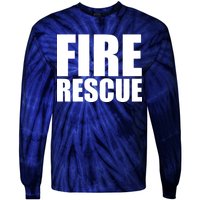 Fire Rescue Tie-Dye Long Sleeve Shirt