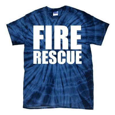 Fire Rescue Tie-Dye T-Shirt