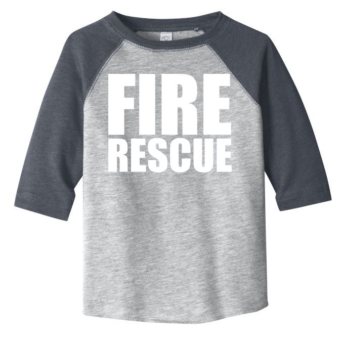 Fire Rescue Toddler Fine Jersey T-Shirt
