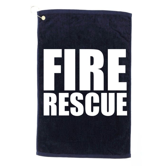 Fire Rescue Golf Towel
