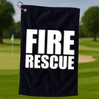 Fire Rescue Golf Towel