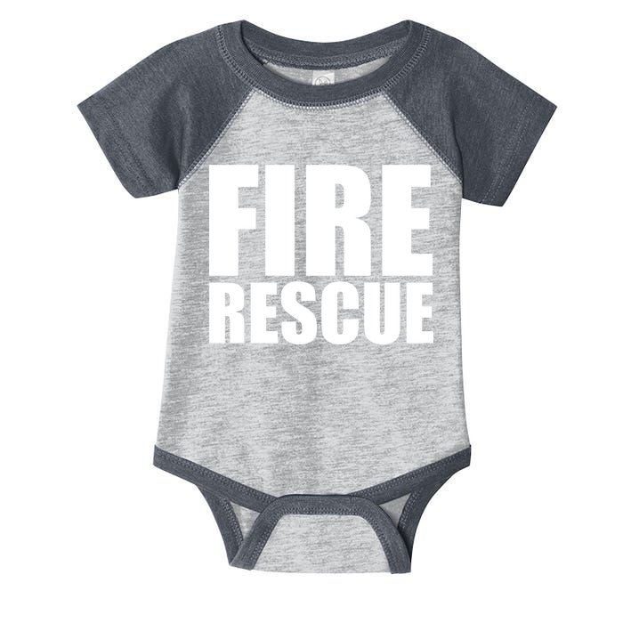 Fire Rescue Infant Baby Jersey Bodysuit