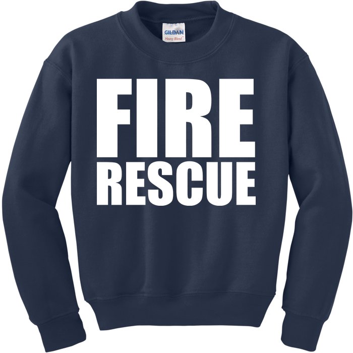 Fire Rescue Kids Sweatshirt